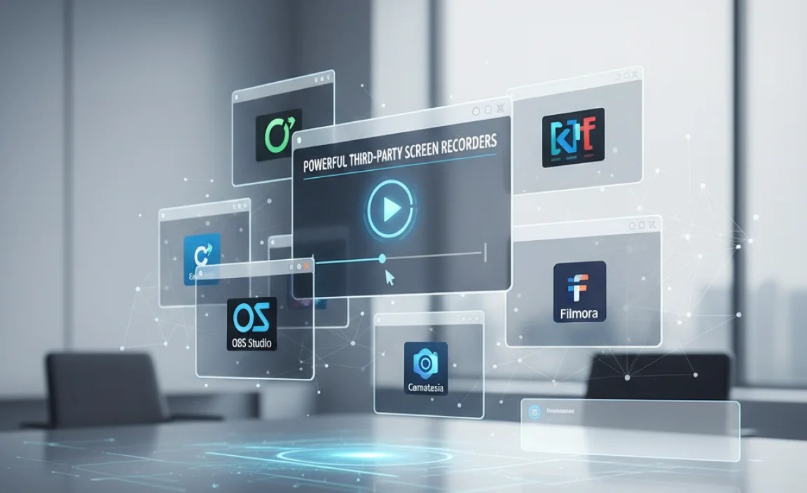 Powerful Third-Party Screen Recorders