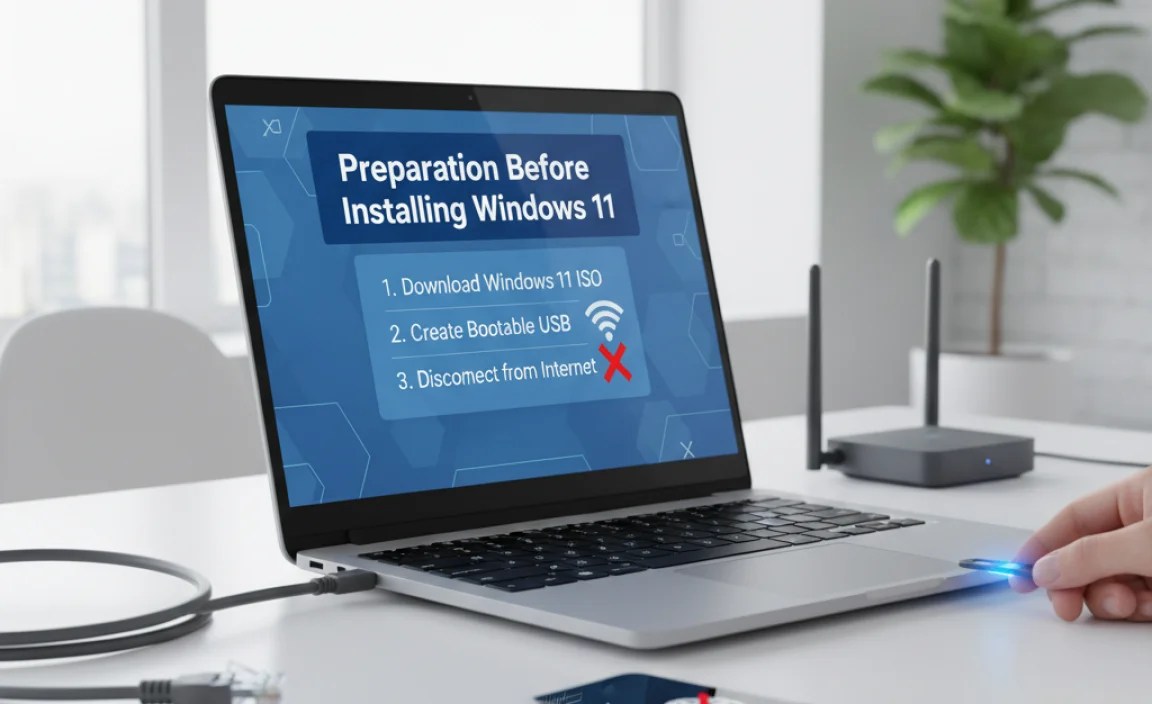 Preparation Before Installing Windows 11
