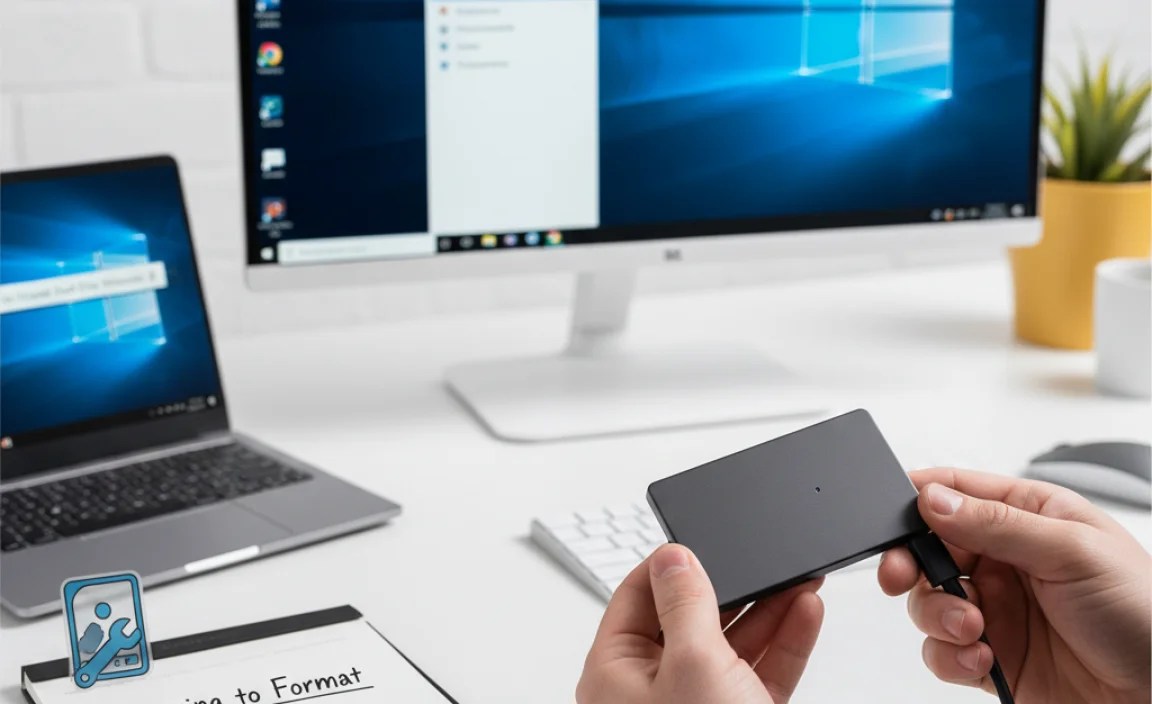 Preparing to Format Your Hard Drive