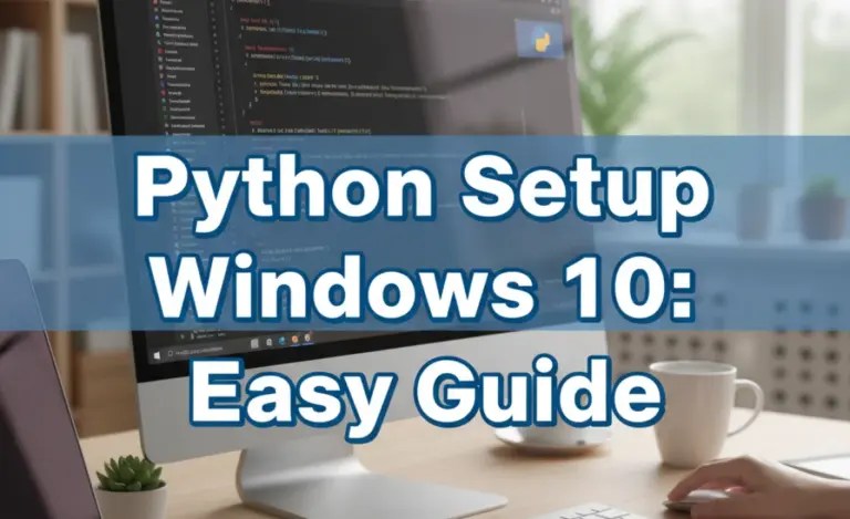 Python Setup Windows 10: Easy Guide