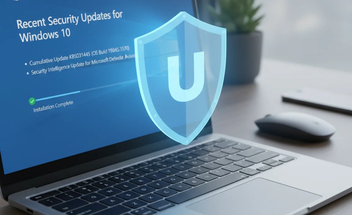 Recent Security Updates for Windows 10