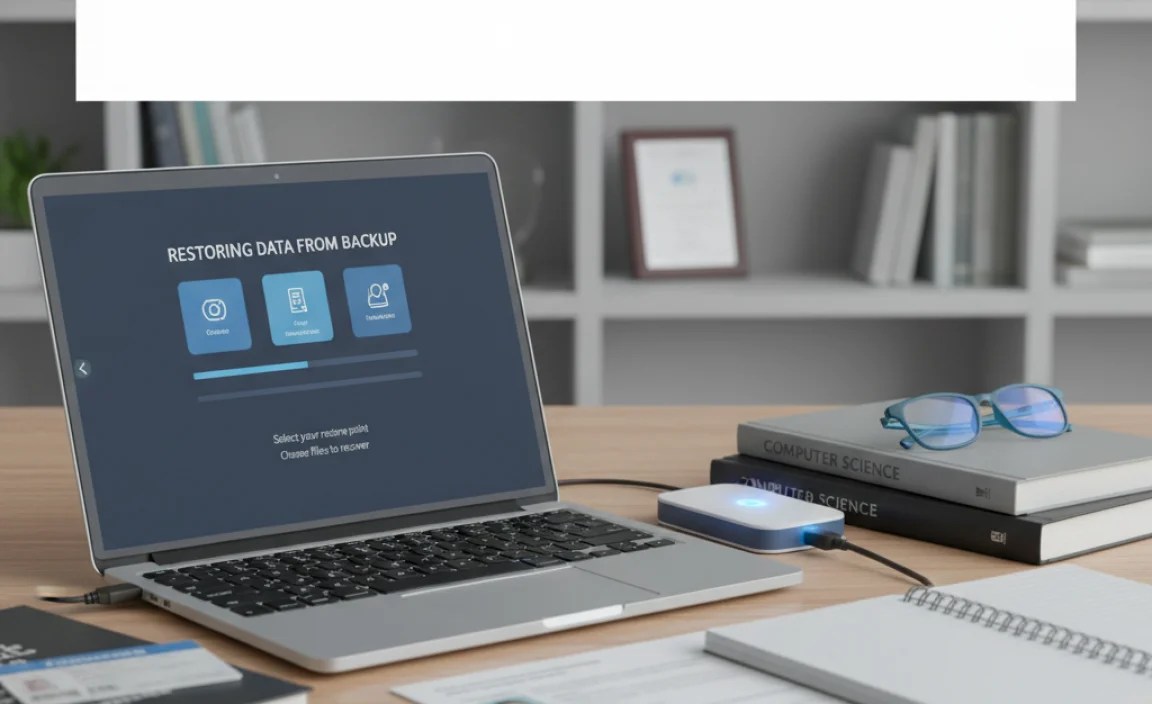 Restoring Data from Backup