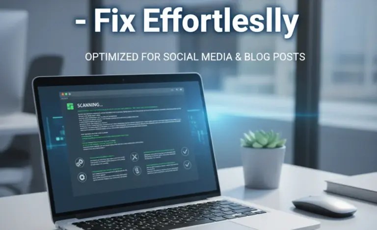 Scan Windows 10 Errors – Fix Effortlessly