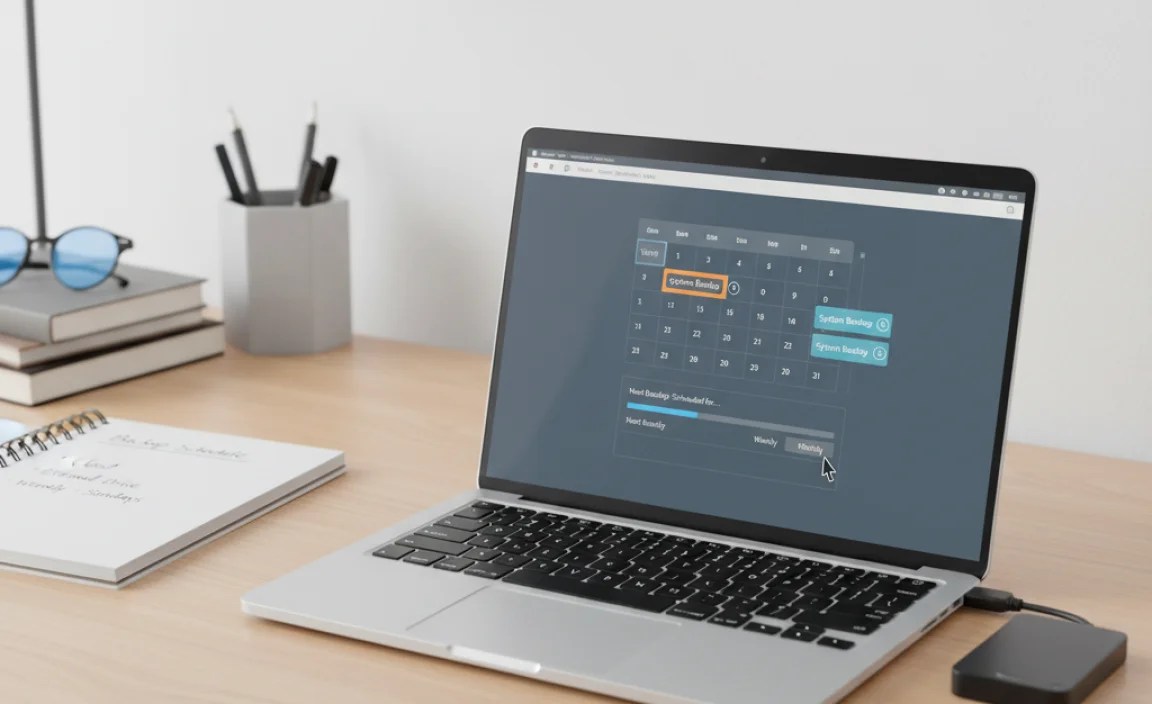 Scheduling Regular Backups