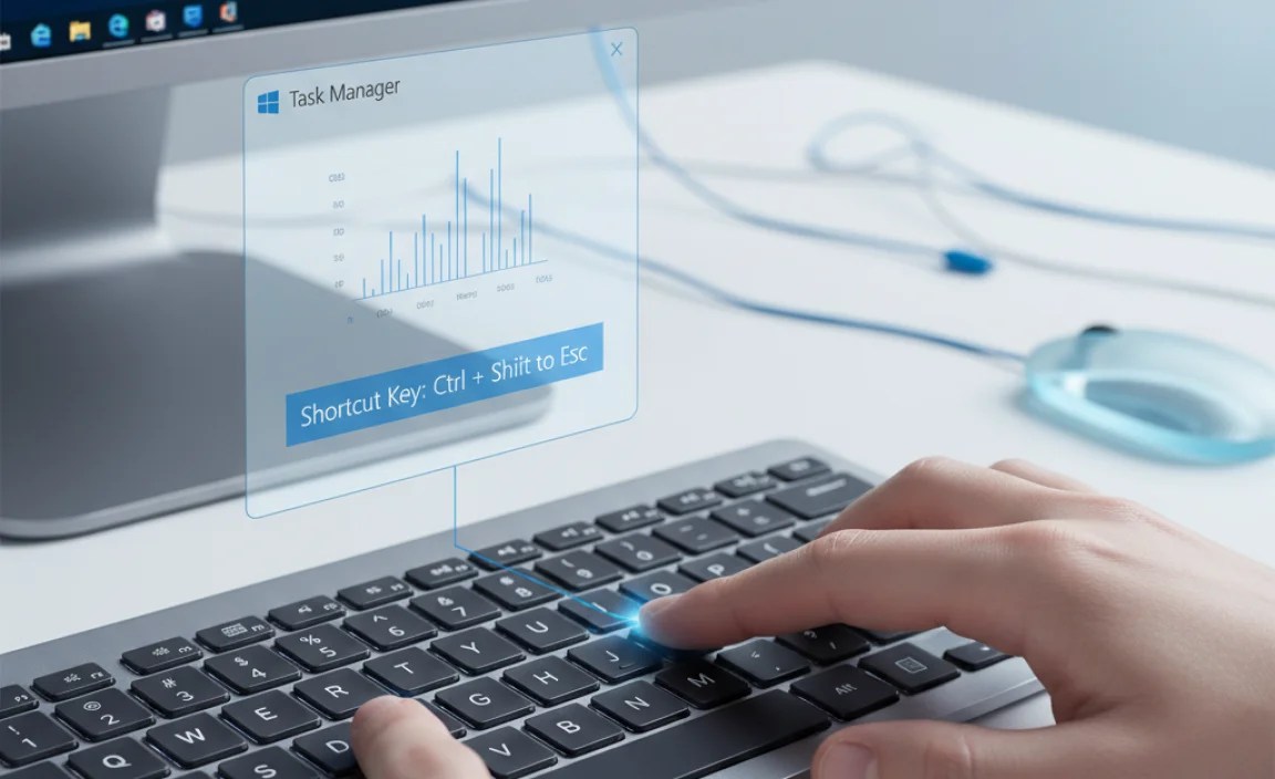 Shortcut Key for Opening Task Manager