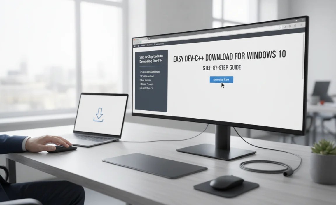 Step-by-Step Guide to Downloading Dev-C