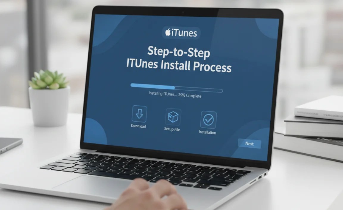 Step-by-Step iTunes Install Process