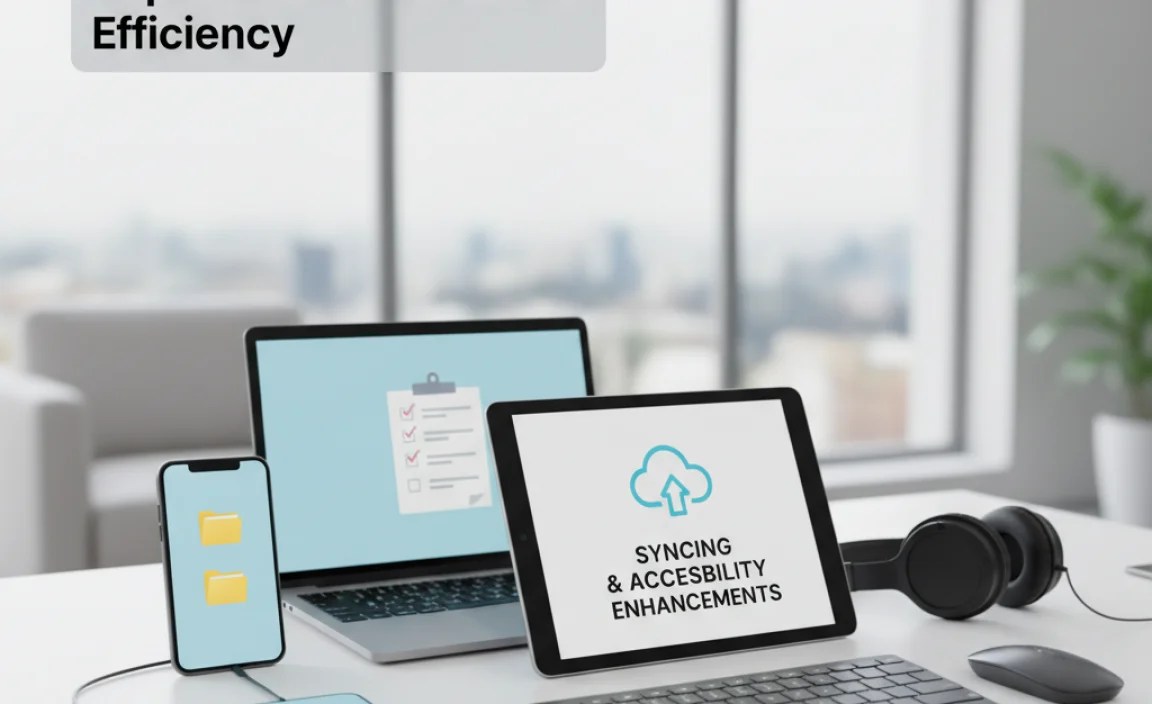 Syncing and Accessibility Enhancements