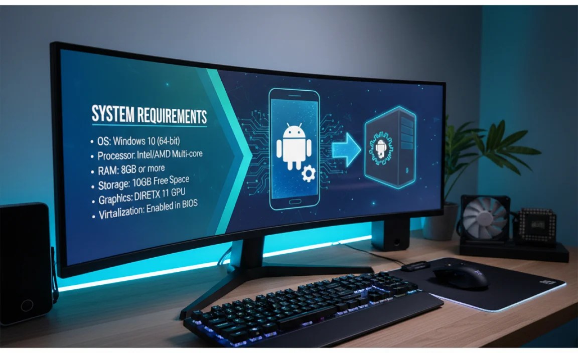 System Requirements for Android Emulators