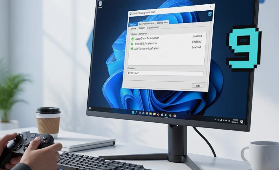 Testing and Verifying DirectX 9 Installation