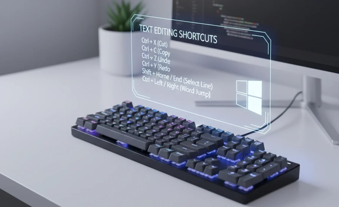 Text Editing Shortcuts