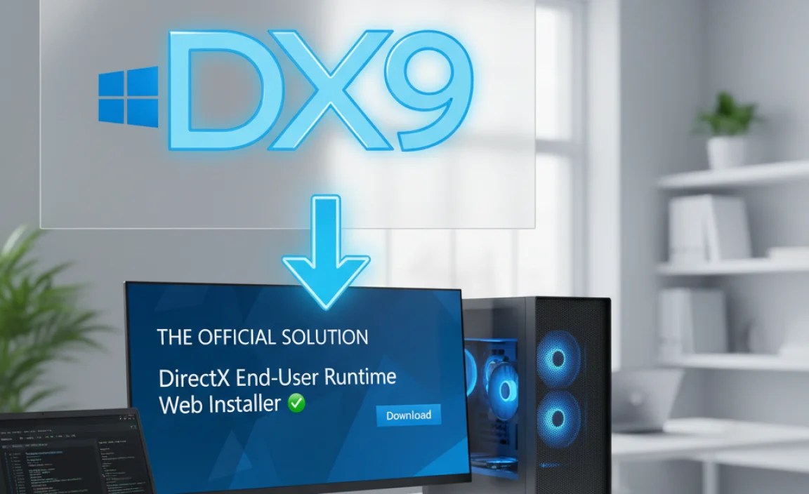 The Official Solution: DirectX End-User Runtime Web Installer
