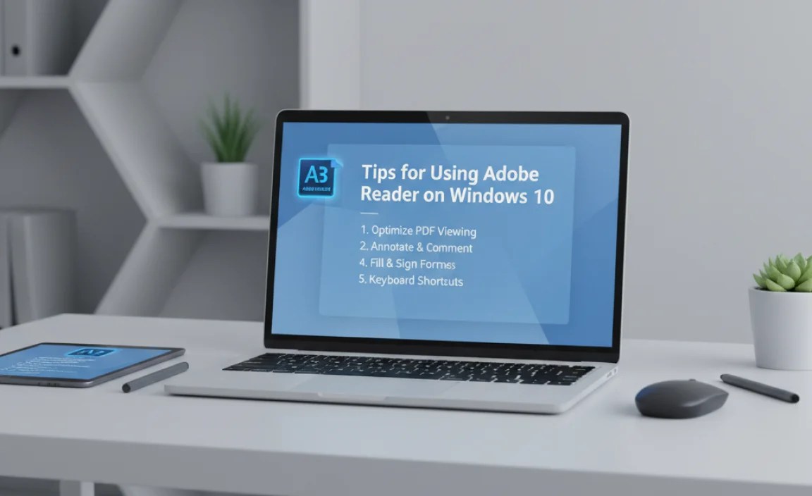 Tips for Using Adobe Reader on Windows 10