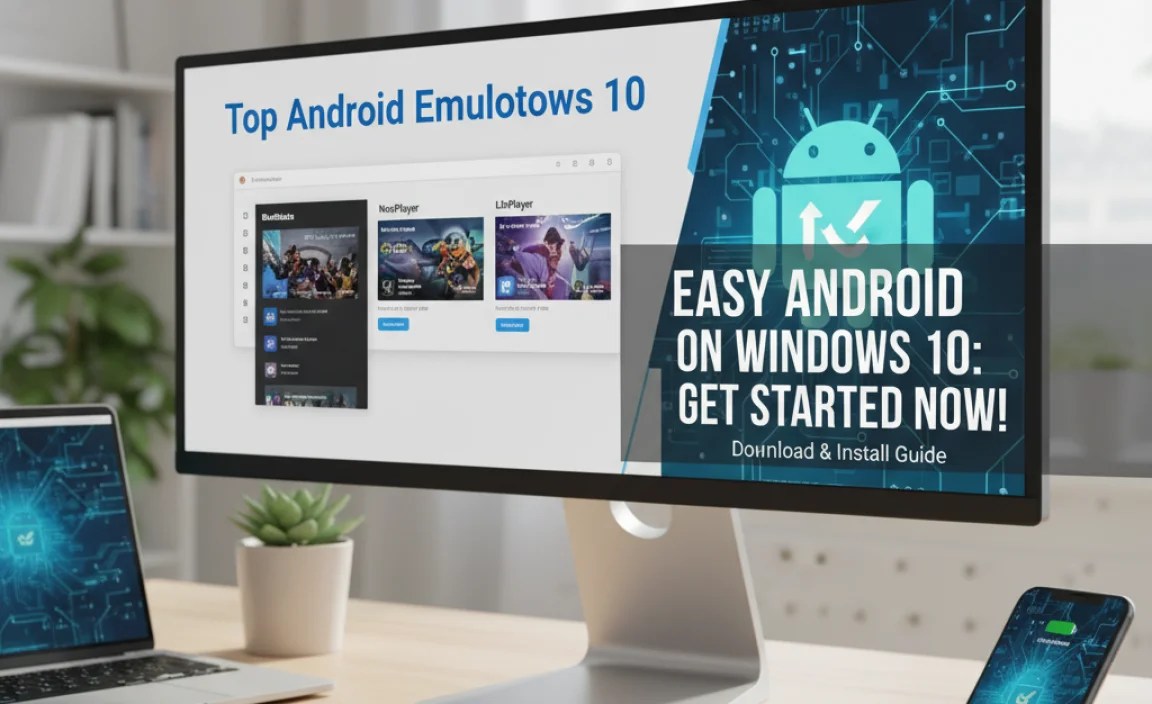 Top Android Emulators for Windows 10