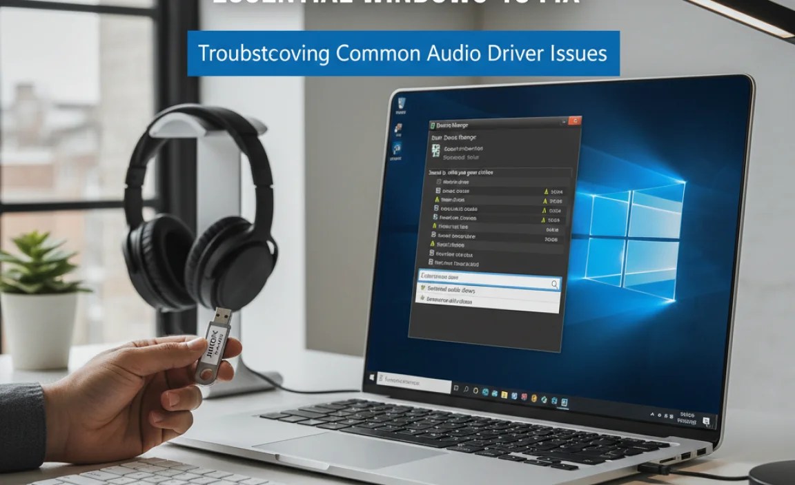 Troubleshooting Common Audio Driver Issues