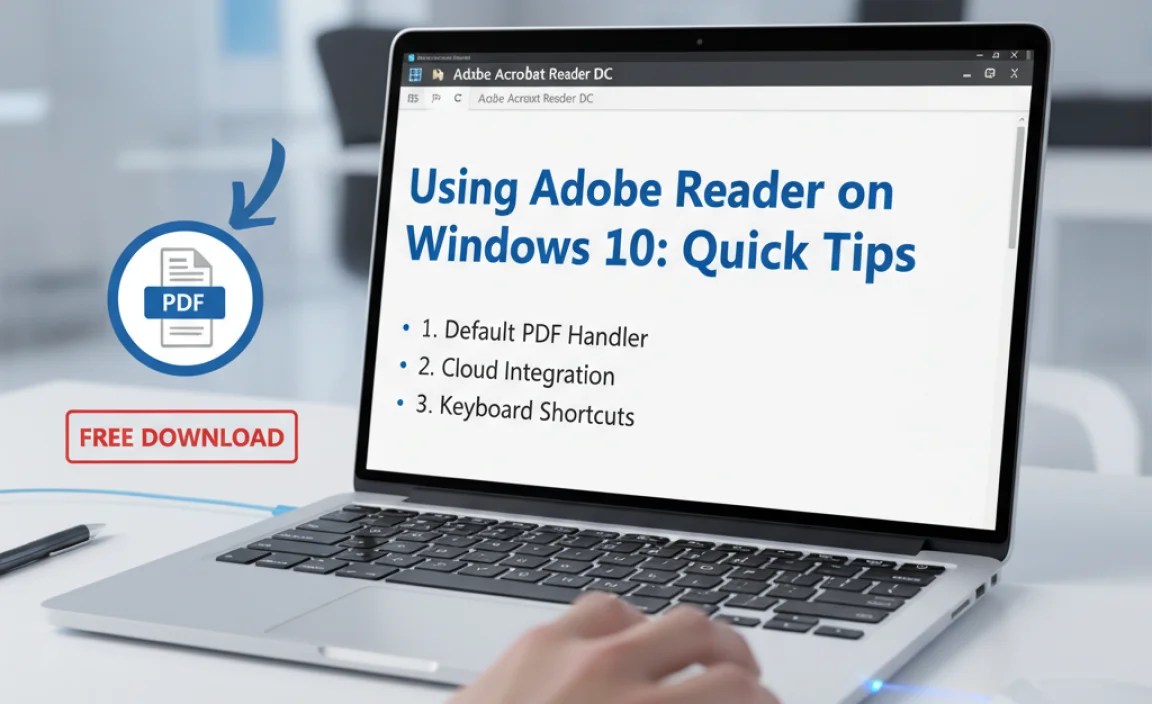 Using Adobe Reader on Windows 10: Quick Tips