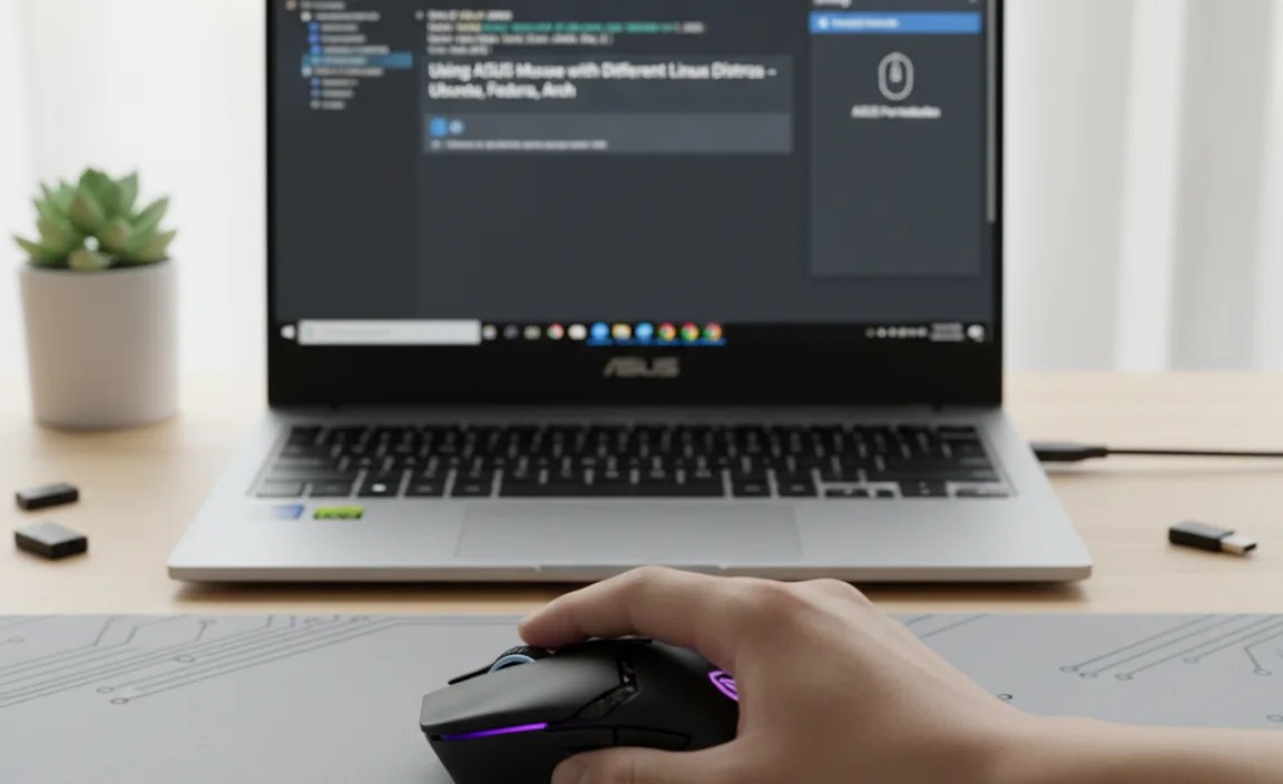 Using Asus Mouse with Different Linux Distros