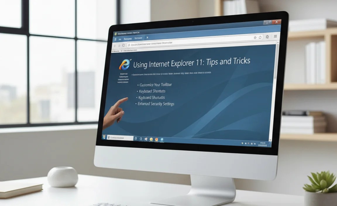 Using Internet Explorer 11: Tips and Tricks