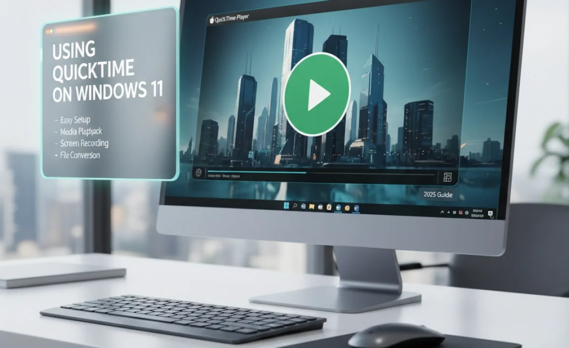 Using QuickTime on Windows 11