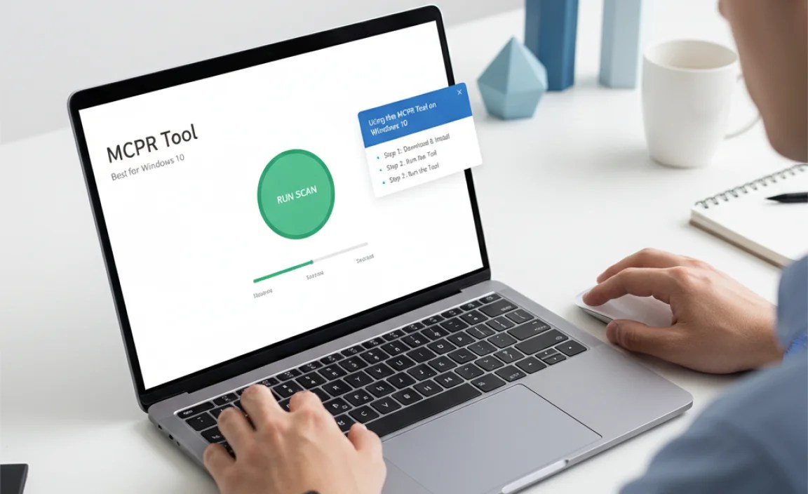 Using the MCPR Tool on Windows 10