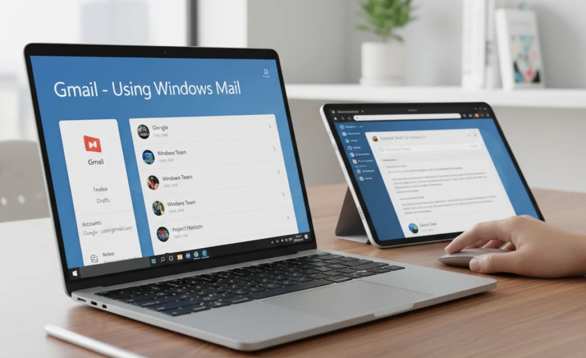 Using the Windows Mail App for Gmail