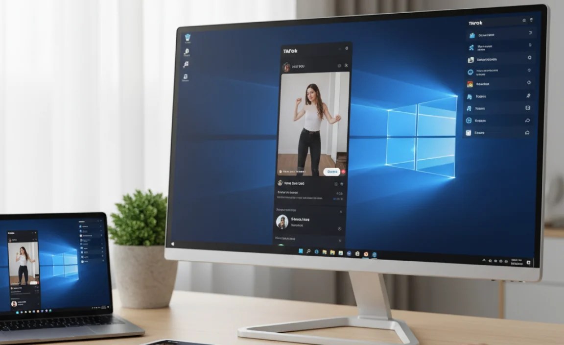 Using TikTok Features on Windows 11