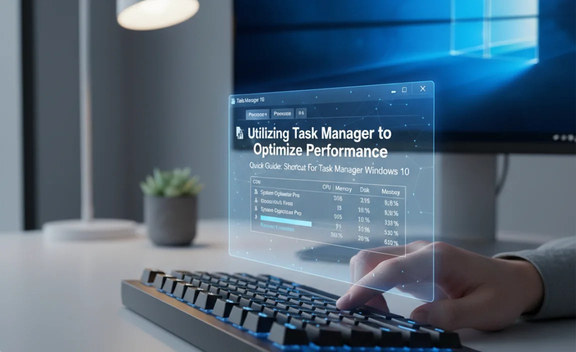 Utilizing Task Manager to Optimize Performance