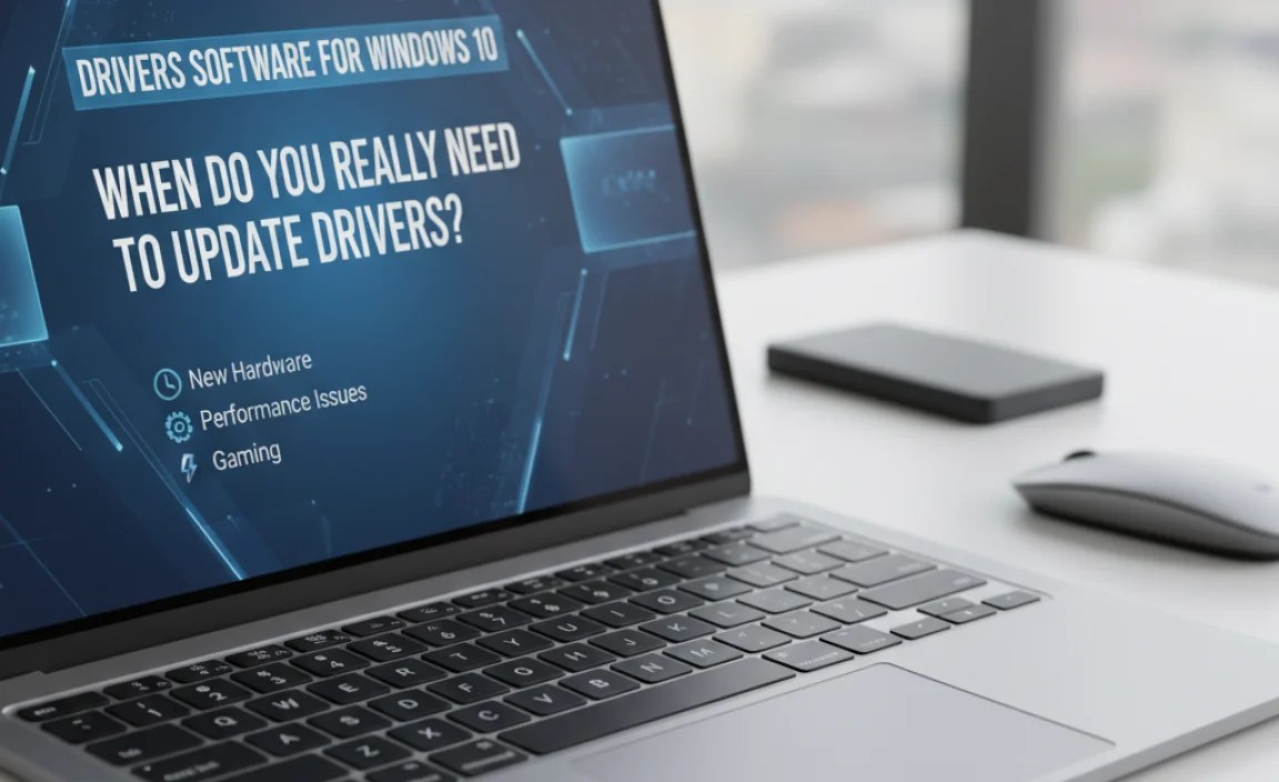 When Do You Really Need to Update Drivers?