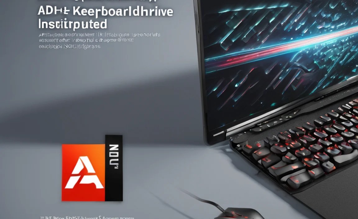 Installing the AMD Keyboard Drivers