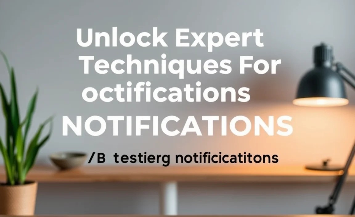 A/B Testing Notifications