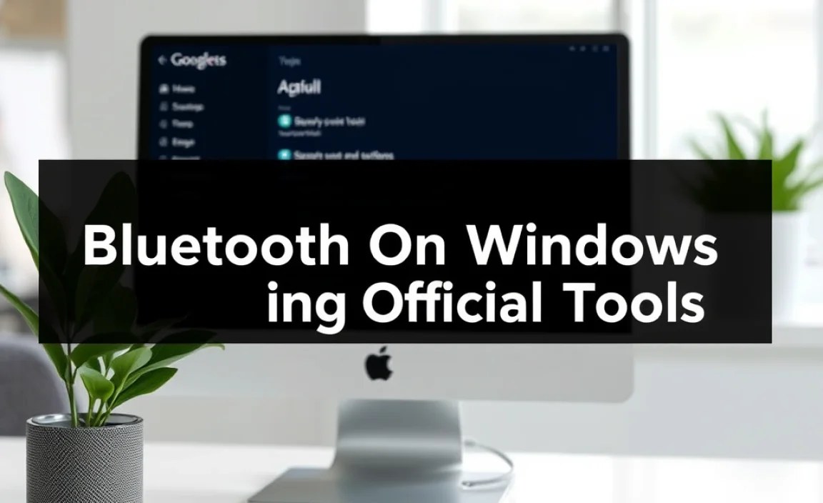 Accessing Bluetooth Settings in Windows