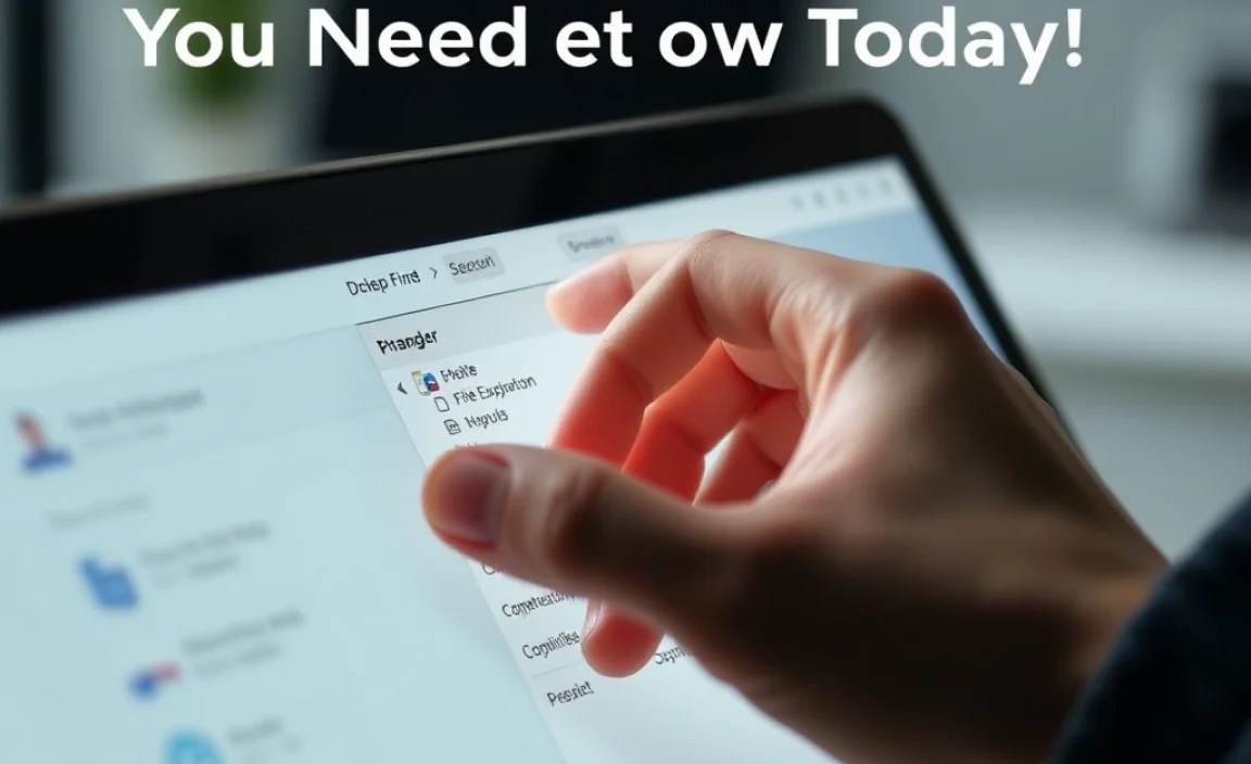 Accessing File Explorer