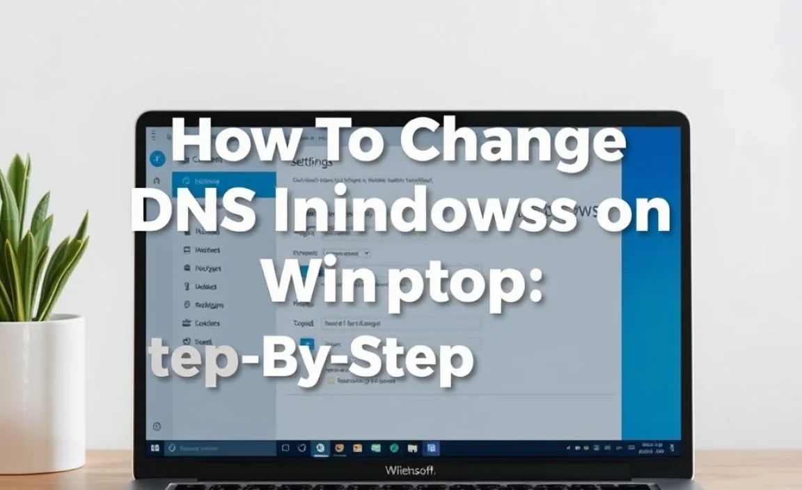 Accessing Network Settings on Windows