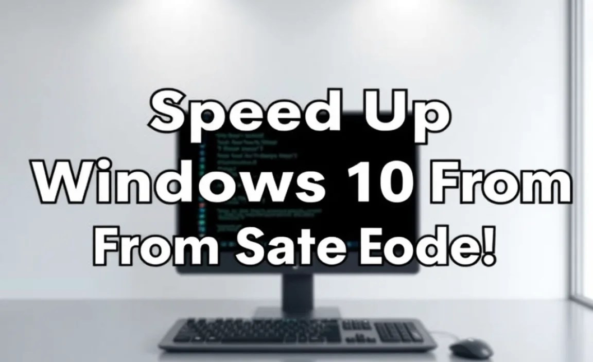 Accessing Safe Mode in Windows 10