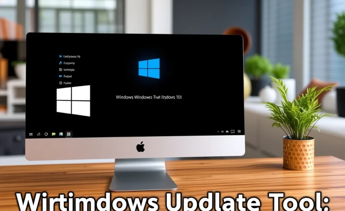 Accessing the Windows Update Tool