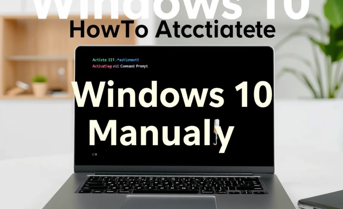 Activating via Command Prompt