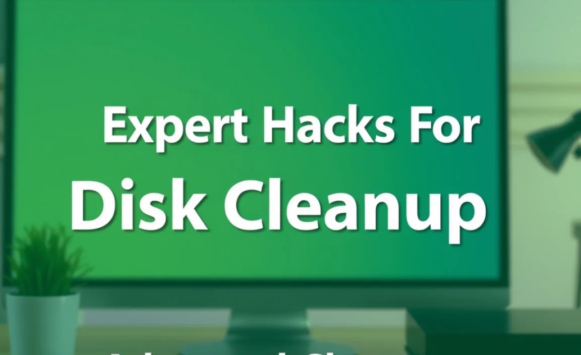 Advanced Cleanup Techniques