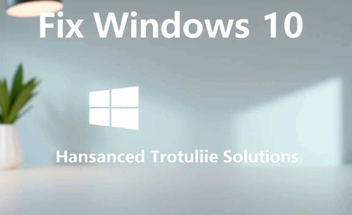 Advanced Troubleshooting Solutions