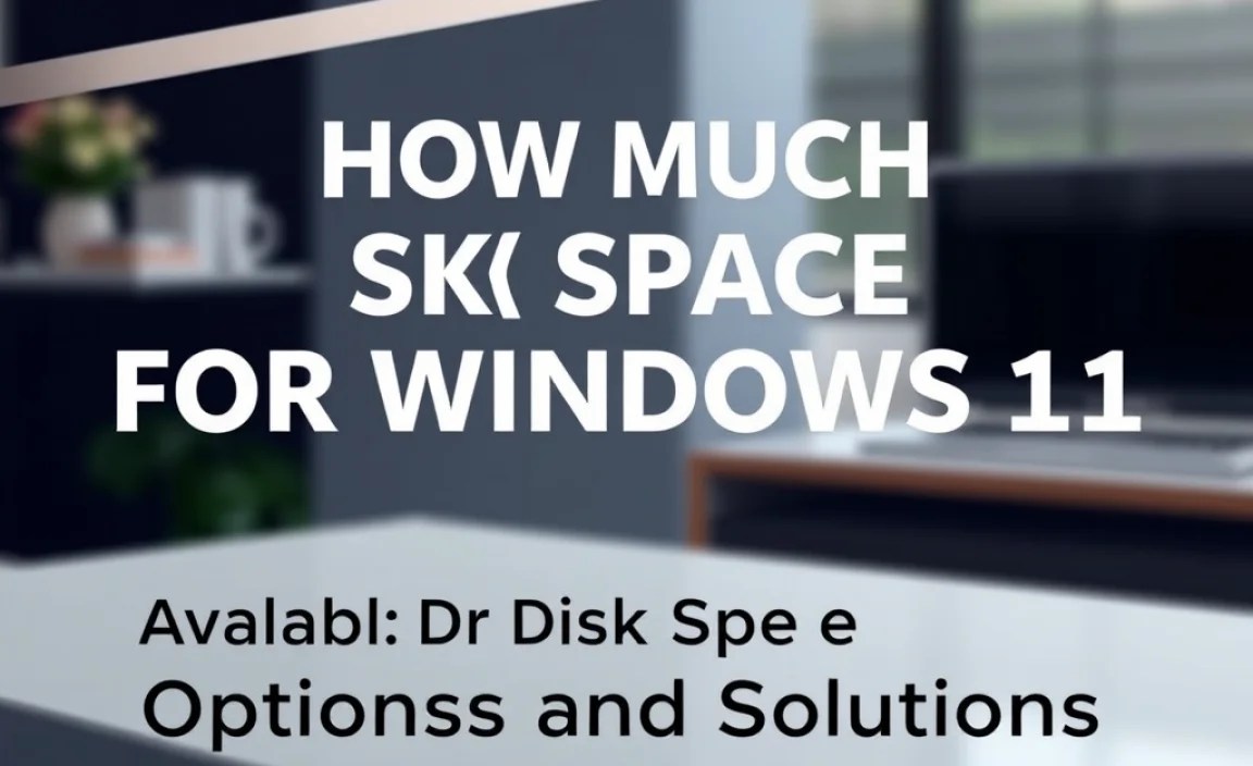 Available Disk Space Options and Solutions