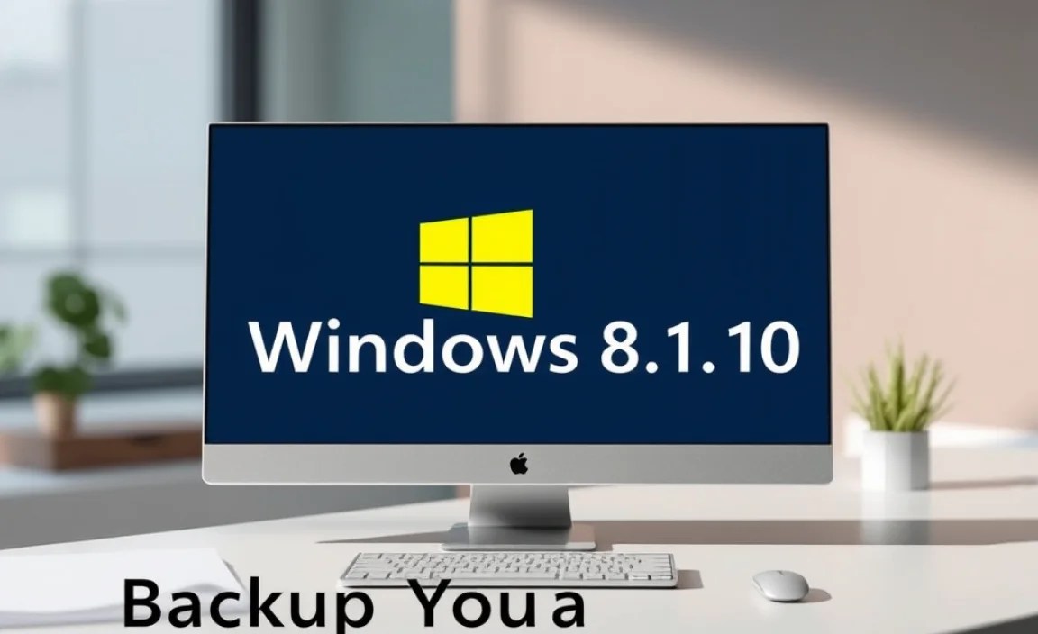 Backup Your Data Before Upgrading
