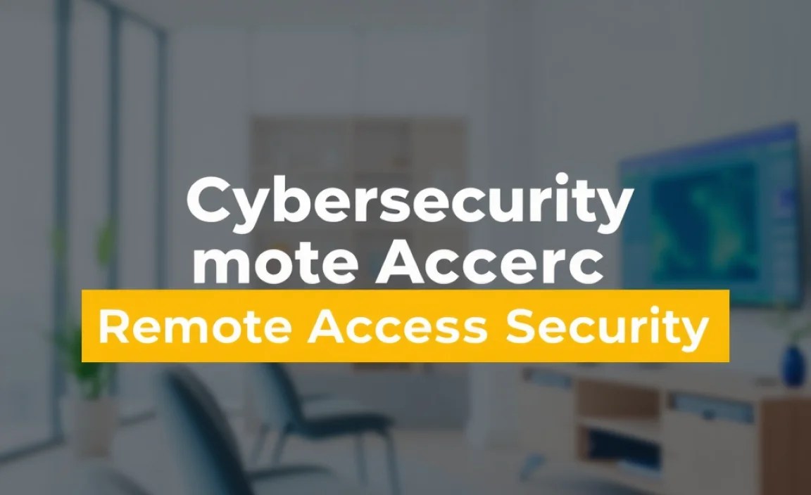 Best Practices for Remote Access Security