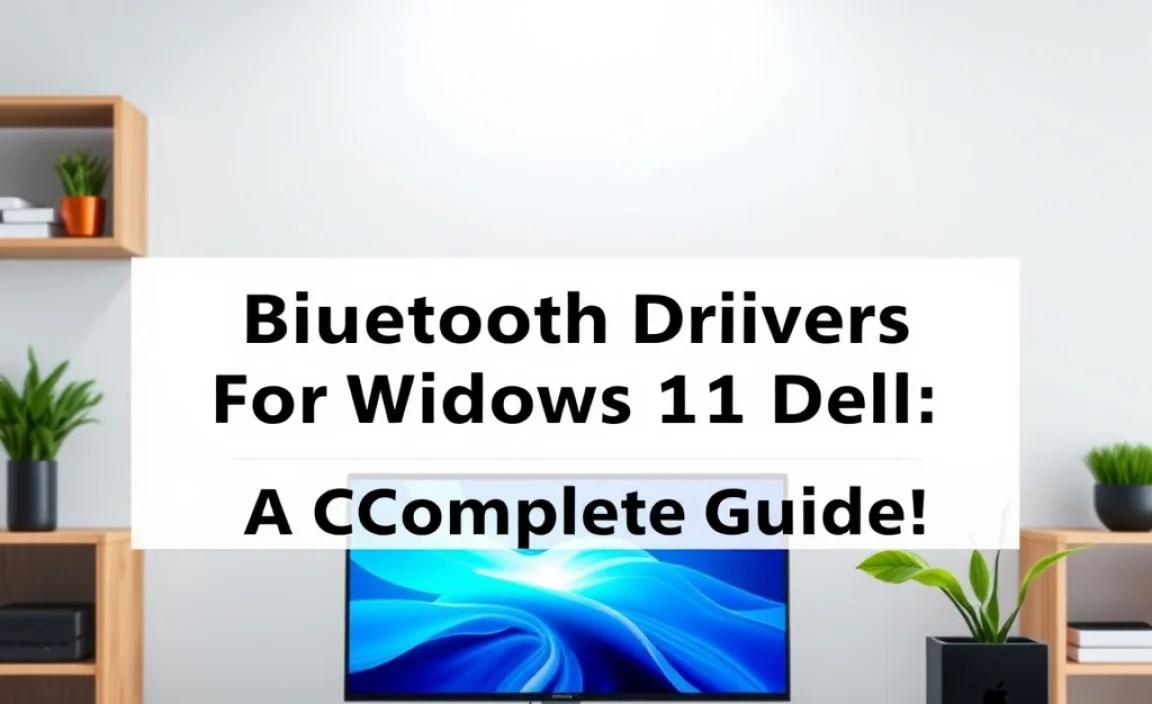 Bluetooth Drivers For Windows 11 Dell: A Complete Guide