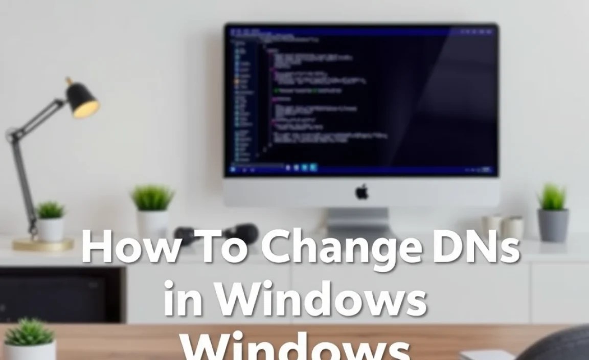 Checking Current DNS Settings in Windows