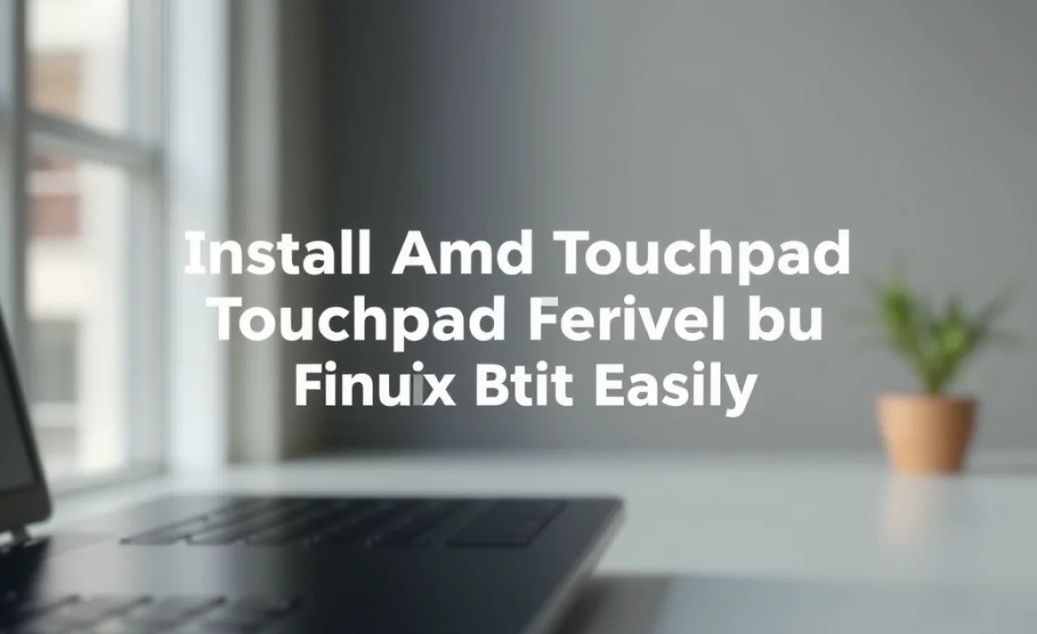 Checking Current Touchpad Driver Version