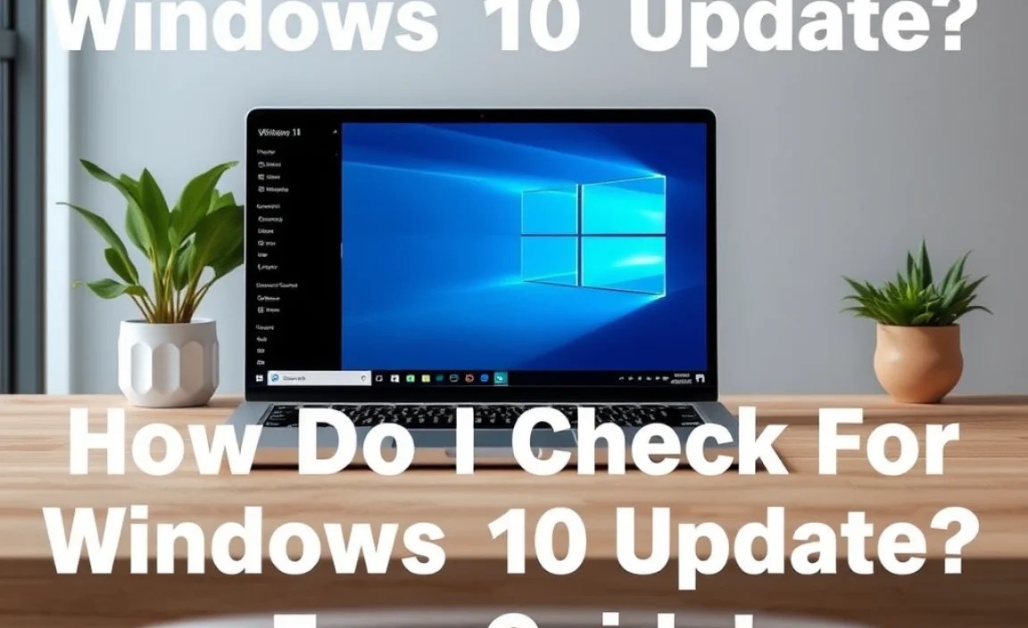 Checking for Updates Manually