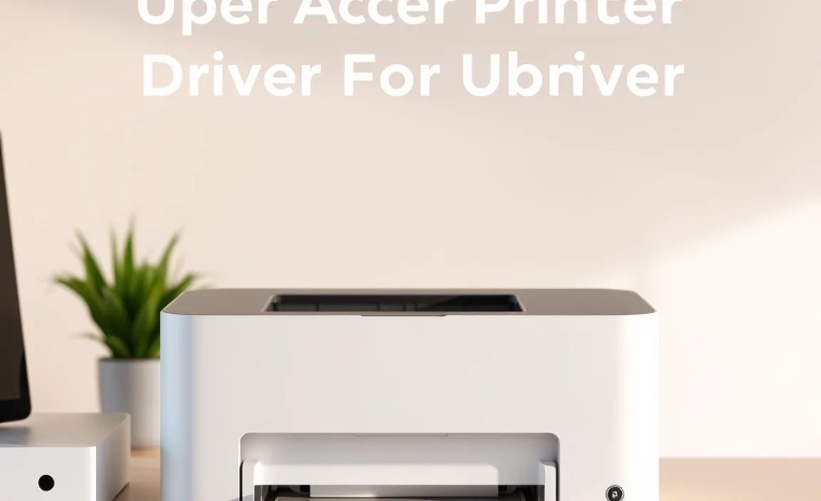 Checking Your Current Acer Printer Driver Version