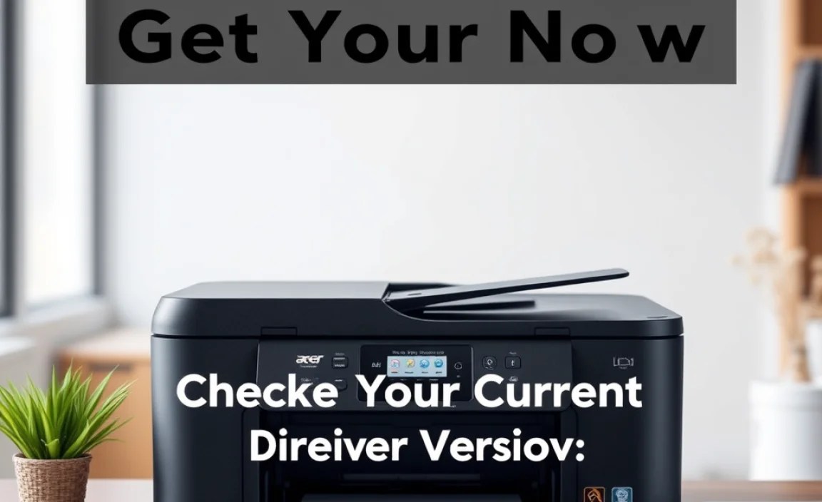 Checking Your Current Driver Version