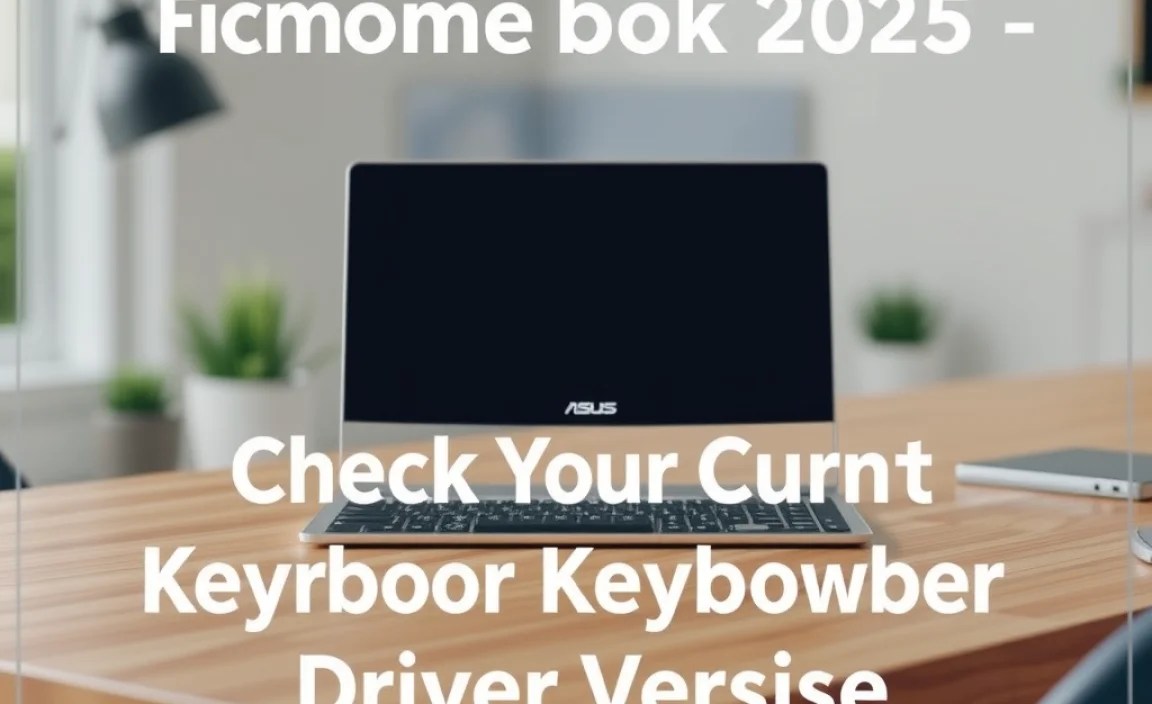 Checking Your Current Keyboard Driver Version