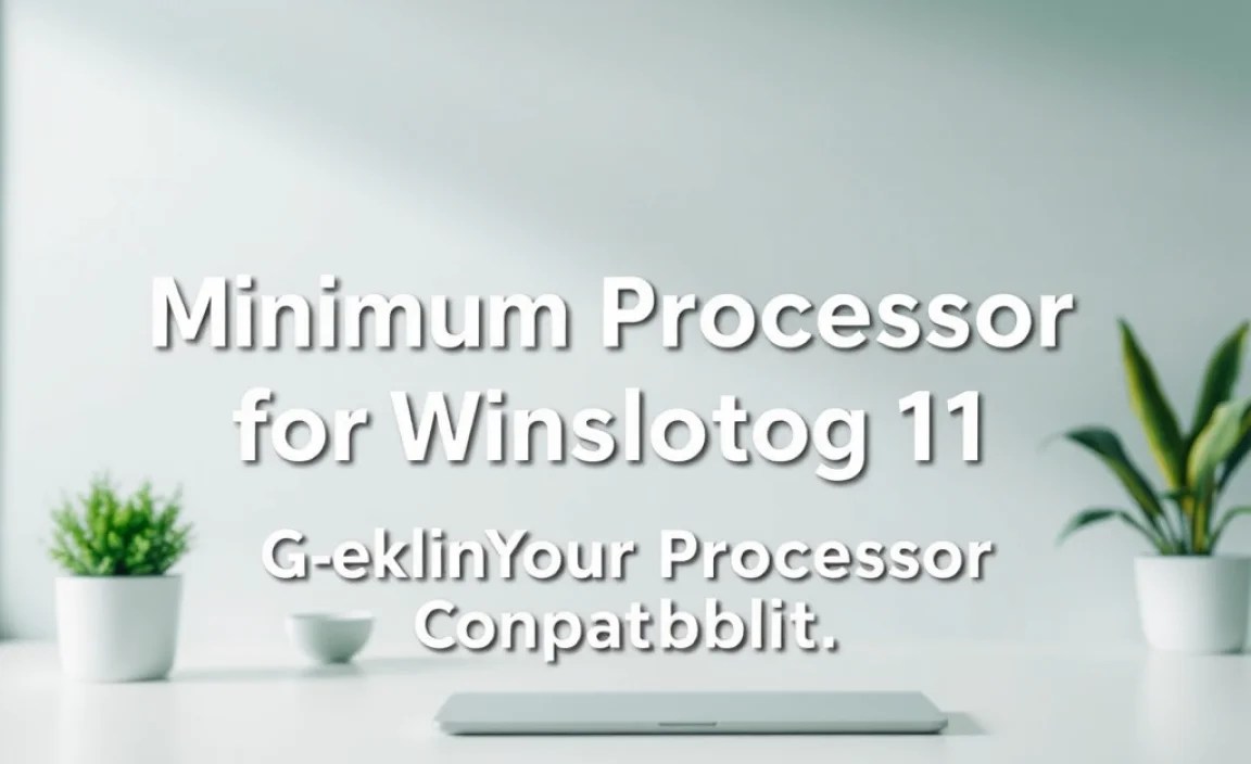 Checking Your Processor Compatibility