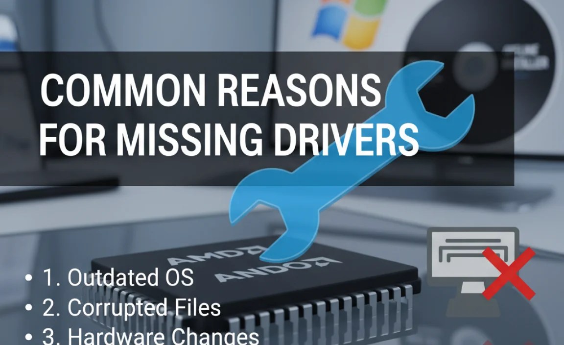 Common Reasons for Missing AMD Scanner Drivers